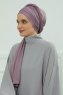 Rebecca - Lilac Katoen Turban
