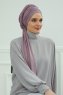 Rebecca - Lilac Katoen Turban