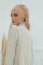 Isabella - Sand Katoen Turban