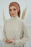 Isabella - Caramel Katoen Turban