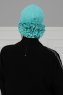 Elisabeth - Turkoois Katoen Turban
