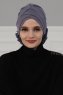 Elisabeth - Grijs Katoen Turban