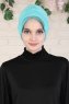 Sandra - Turkoois Katoen Turban - Ayse Turban
