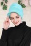 Sandra - Turkoois Katoen Turban - Ayse Turban