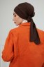 Ellie - Bruin Katoen Turban