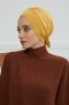 Ellie - Mosterd Katoen Turban