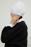 Ellie - Wit Katoen Turban