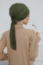 Ellie - Khaki Katoen Turban