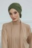 Ellie - Khaki Katoen Turban