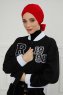 Ellie - Rood Katoen Turban
