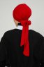 Ellie - Rood Katoen Turban
