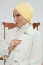 Ellie - Geel Katoen Turban