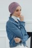 Ellie - Lilac Katoen Turban
