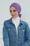 Ellie - Violet Katoen Turban