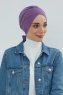 Ellie - Violet Katoen Turban