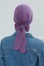 Ellie - Violet Katoen Turban