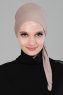 Felicia - Taupe Katoen Turban