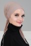 Felicia - Taupe Katoen Turban