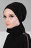 Felicia - Zwart Katoen Turban