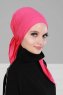 Felicia - Fuchsia Katoen Turban