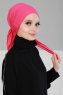 Felicia - Fuchsia Katoen Turban