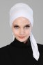 Felicia - Wit Katoen Turban