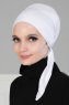 Felicia - Wit Katoen Turban