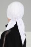 Felicia - Wit Katoen Turban