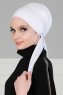 Felicia - Wit Katoen Turban