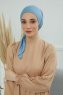 Felicia - Sky Blue Katoen Turban