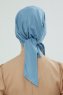 Felicia - Sky Blue Katoen Turban