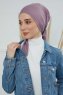 Felicia - Lilac Katoen Turban