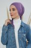 Felicia - Violet Katoen Turban