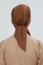 Felicia - Caramel Katoen Turban