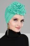 Kerstin - Turkoois Katoen Turban - Ayse Turban