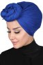 Sigrid - Blauw Katoen Hijab - Ayse Turban