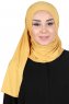 Sigrid - Mosterd Katoen Hijab - Ayse Turban