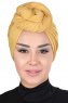Sigrid - Mosterd Katoen Hijab - Ayse Turban