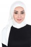 Sigrid - Wit Katoen Hijab - Ayse Turban