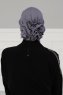 Monica - Grijs Katoen Turban - Ayse Turban