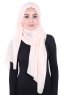 Joline - Beige Premium Chiffon Hijab