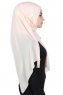 Joline - Beige Premium Chiffon Hijab