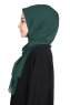 Joline - Donkergroen Premium Chiffon Hijab