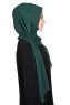 Joline - Donkergroen Premium Chiffon Hijab
