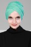 Fiona - Turkoois Katoen Turban - Ayse Turban