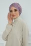 Fiona - Lilac Katoen Turban