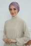 Fiona - Lilac Katoen Turban