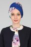 Fiona - Blauw Nature Katoen Turban