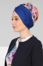Fiona - Blauw Nature Katoen Turban