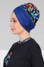 Fiona - Blauw Galaxy Katoen Turban